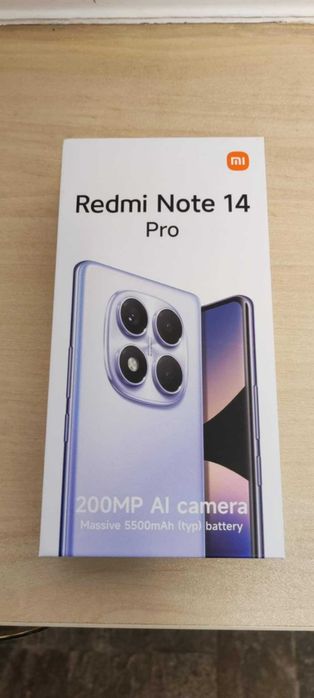 НОВ! Xiaomi Redmi Note 14 pro black 512 GB