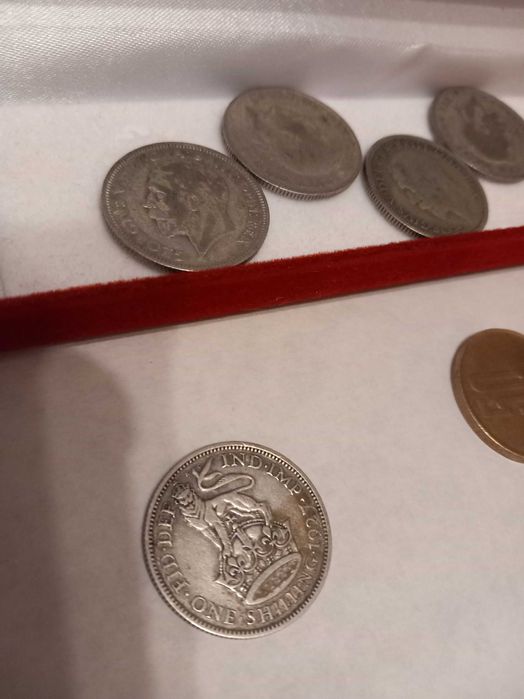 colectie 10 monede Argint  1920-1929