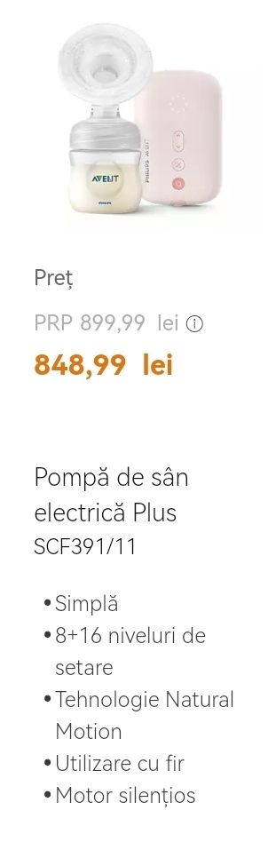 Pompa electrica Philips Avent