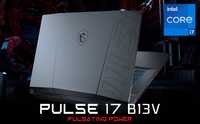 НОВ! Gaming MSI Pulse 17 B13V i7-13700H, RTX 4060, 16GB DDR5, 1TB nVME