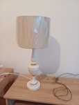 Accesoriu decor pălărie textila marmura Spania 1950 lampa