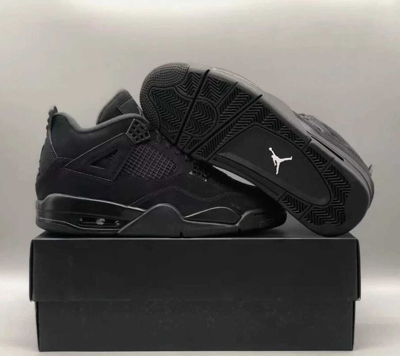 *NOU* Jordan 4 Black CAT Livrare Cu Verificare Colet
