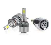 LED / Лед крушки с вентилатор за автомобил R9 H7 - 12V / 24V Диодни