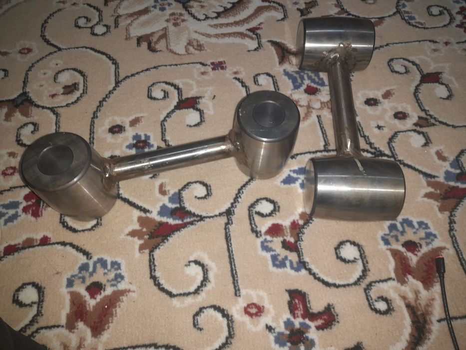 Гантели самаделни