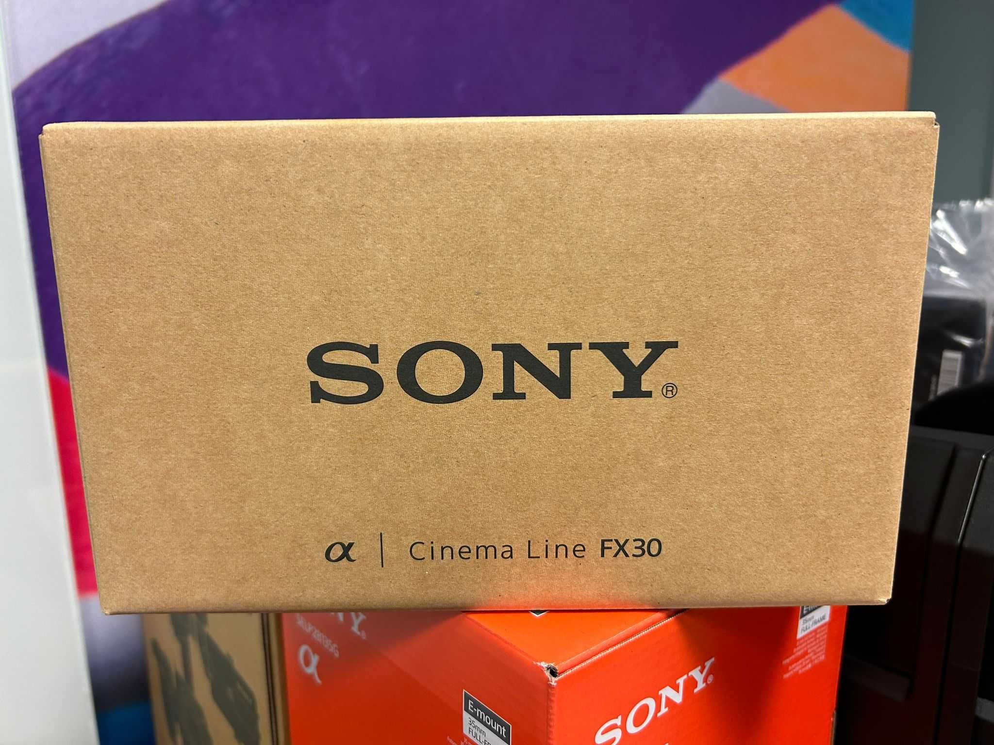 Sony Cinema Line FX30 ILME-FX30 Corp + mâner XLR ILMEFX30.CEC