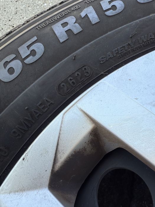 Гуми с джанти 15" от VW Polo 185/65 R15