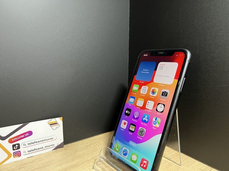 iPhone 11 128Gb Black 3 ani garanție, Telefoane Mureș