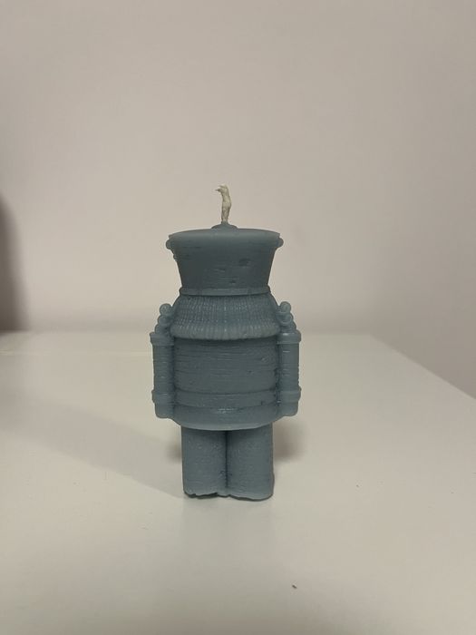 Lumânare soldățel cu miros de vanilie