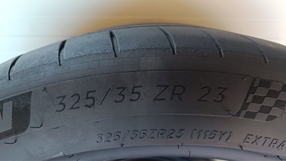 2бр летни гуми 325/35/ZR23/Michelin pilot sport4s/dot2622/5.5мм грайфе