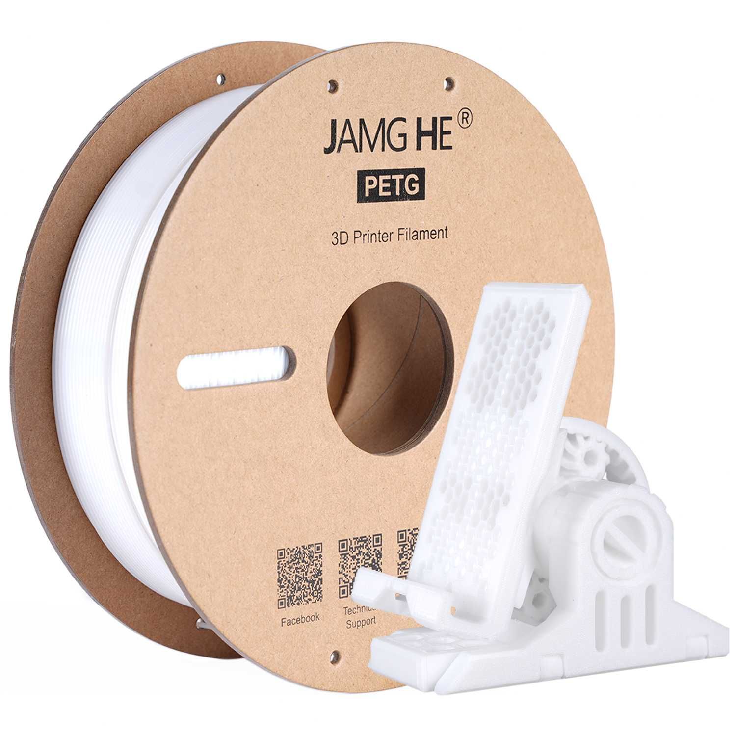 Филамент PETG JamgHe Бял