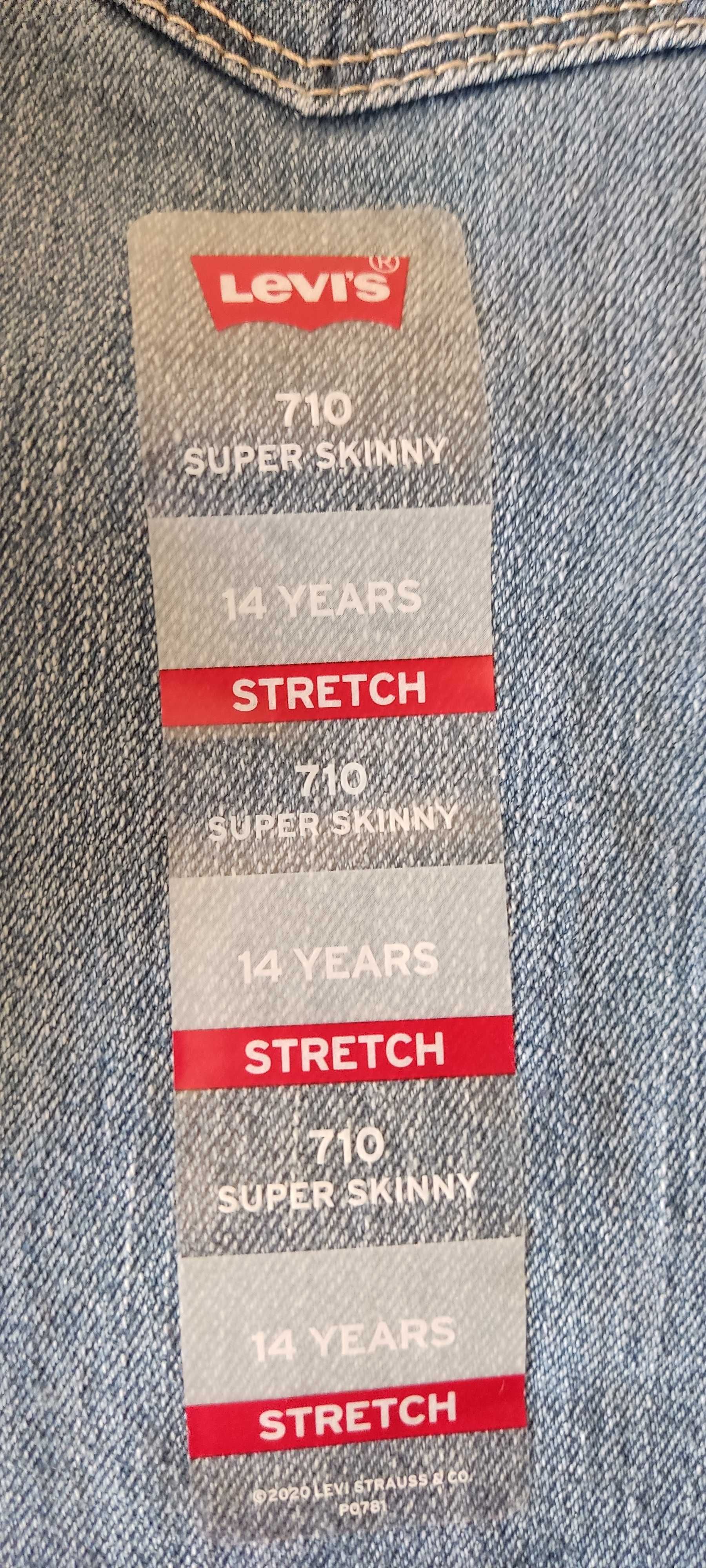 Levi's jeans 710 original 158cm super skinny