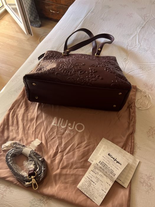 Дамска чанта Liu Jo  цвят бургунди