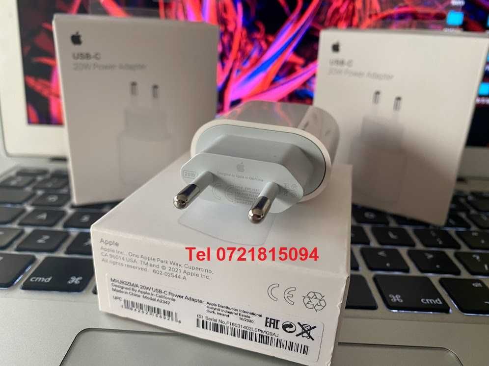 Incarcator Apple de 20w cu USB-C