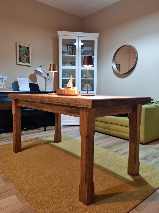 Masa Stejar negru masiv premium!