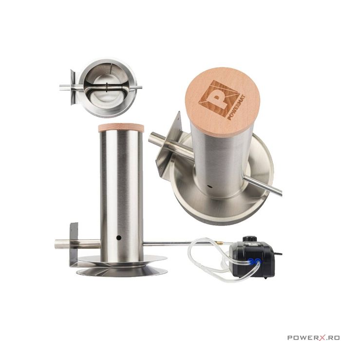 Generator de fum pentru afumare la rece, capacitate 2x 3.5L/min, volum