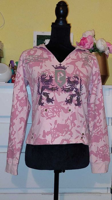 Hanorac roz LONDON QUEEN stil Juicy Couture TRANSPORT GRATUIT