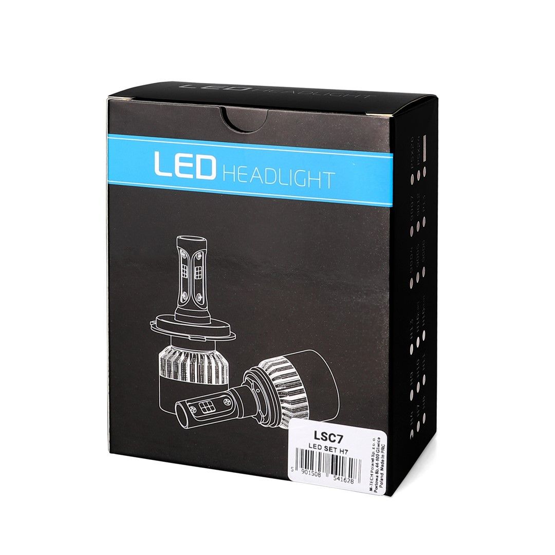 Комплект LED Мини крушки фар Н7,Н1,Н11,НВ-3,НВ-4 ,Н8,Н9 80W 16000 Lm