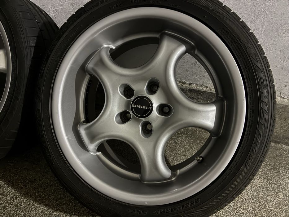 Алуминиеви джанти Borbet T 5х112 17x8J ET45 Нови с летни гуми