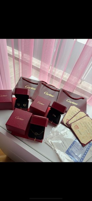Cartier колие с кутия