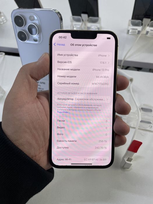 iPhone 13 Pro 256/77% в идеальном состоянии