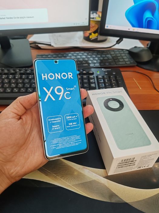 Honor X9c 8+8/256gb(2025)10 kunlik ideal iwlawi zur aybi yuq tozza