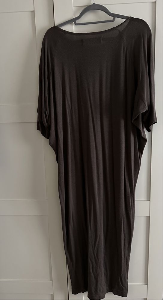 Rochie Mathilde, marimea 40, tricot grej