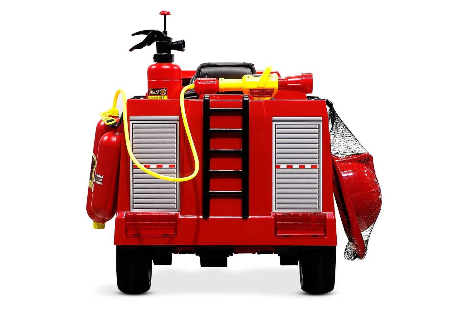 Masinuta electrica copii 2-6 ani de Pompieri Hollicy roti moi Rosu