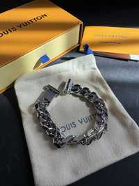 Bratara Louis Vuitton Monogram Silver | Toate accesoriile incluse