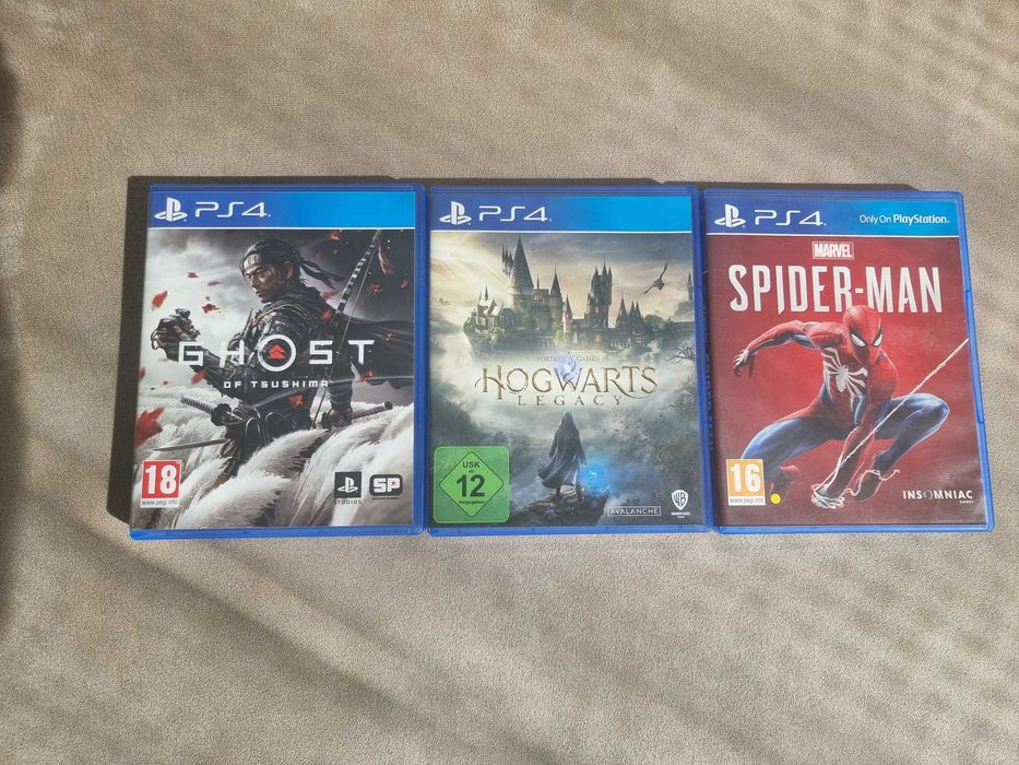 Игри за PS4 - GoT, Spiderman, Hogwarts legacy