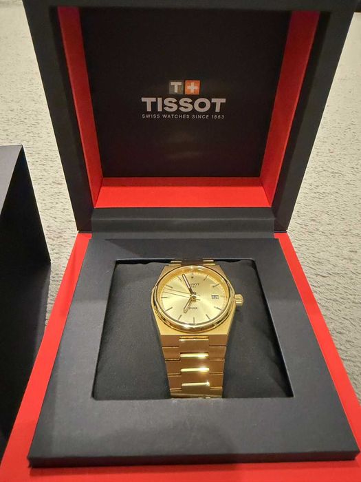 Ceas Tissot PRX Gold 40mm - Quartz - Full Box - Stare Impecabilă