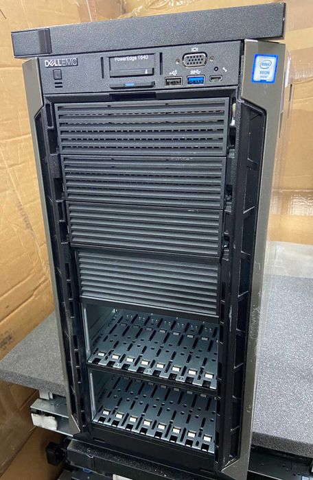 Dell T640 2*Xeon Gold 6150 36c/72t, 128GB DDR4, GPU, RAID сървър ML AI