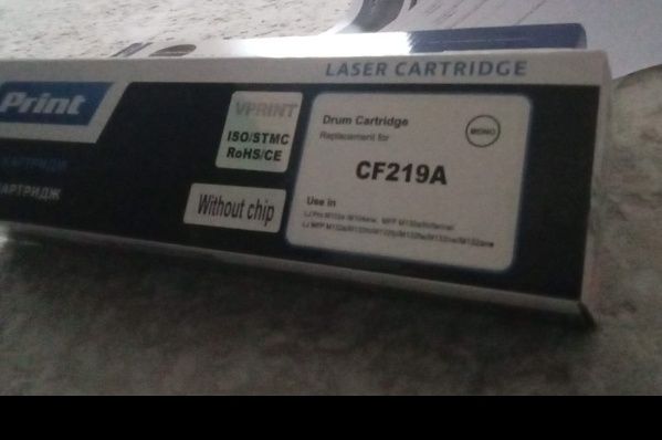 Картридж для принтера  hp CF217A CF219A