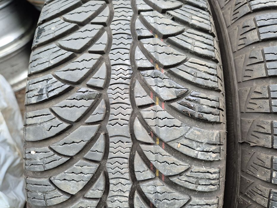 4бр зимни гуми фулда/ 195-65-15/6.2мм грайфер/2019г/