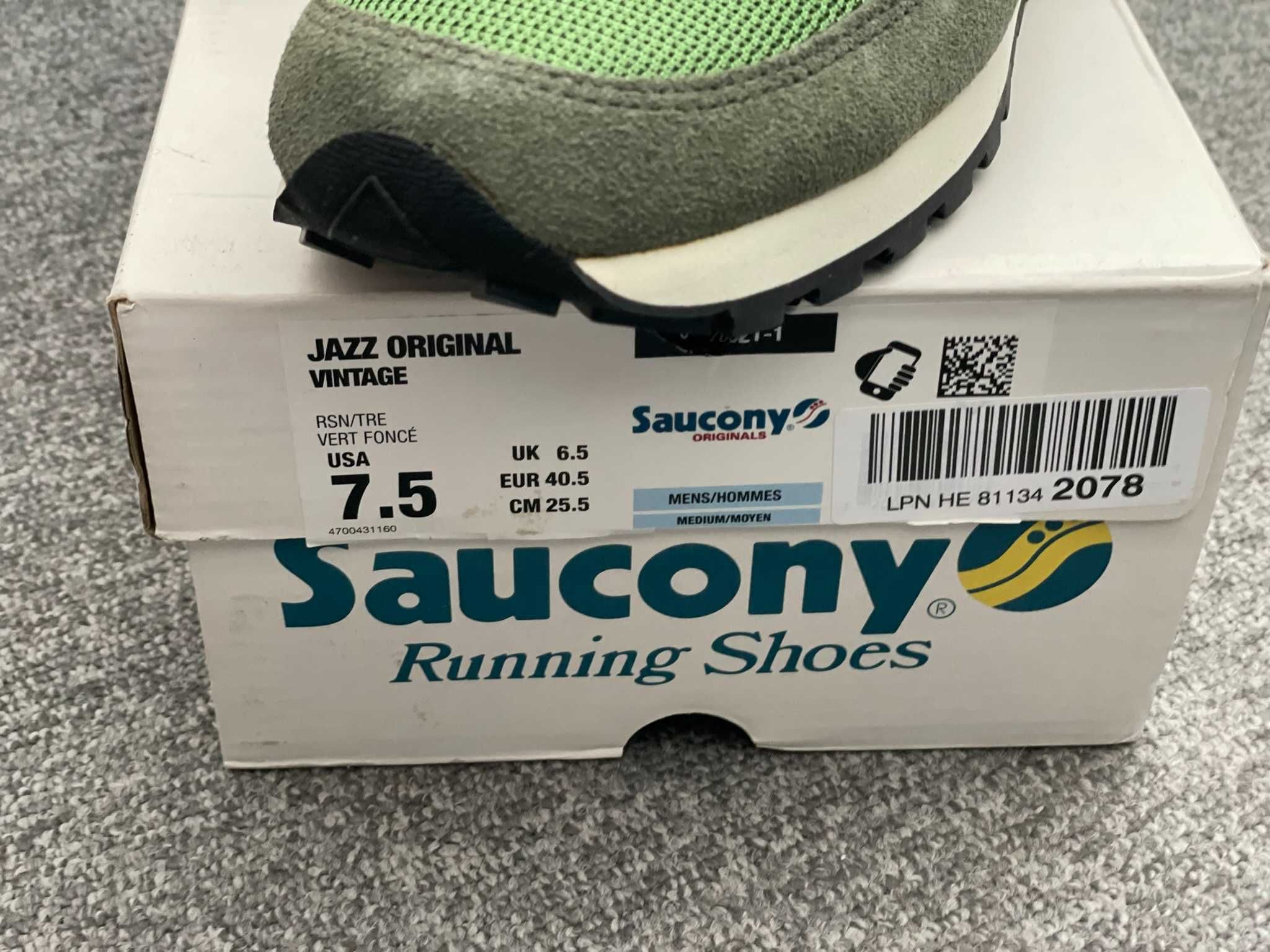 Saucony Дамски сникърси Jazz Original Vintage, 40.5 EU
