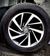 Jante WOODSTOCK VW Tiguan 17 inch + anvelope bridgestone