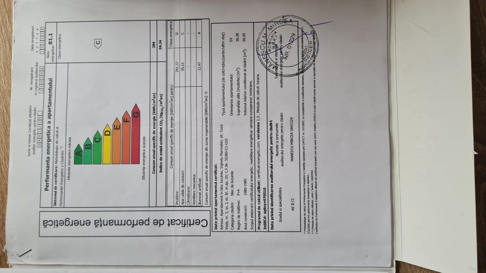 Vând apartament cu 2 camere