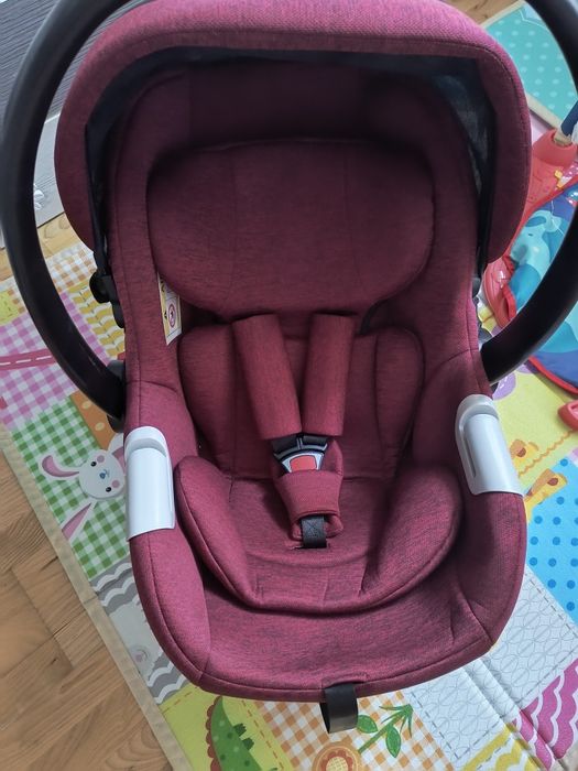Бебешко столче/кош за кола0+-бордо,с регулируема дръжка