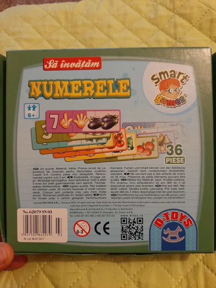 Puzzle Sa învățăm  numerele