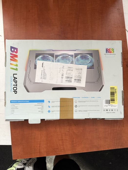 Cooler laptop RGB