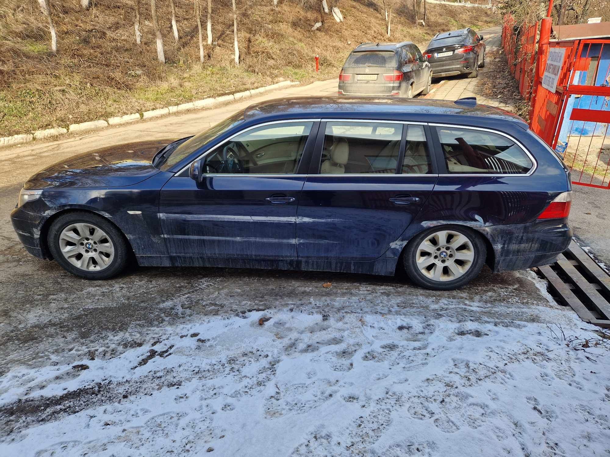 BMW E61 530D 218кс ксенон теглич комби автоматик НА ЧАСТИ!