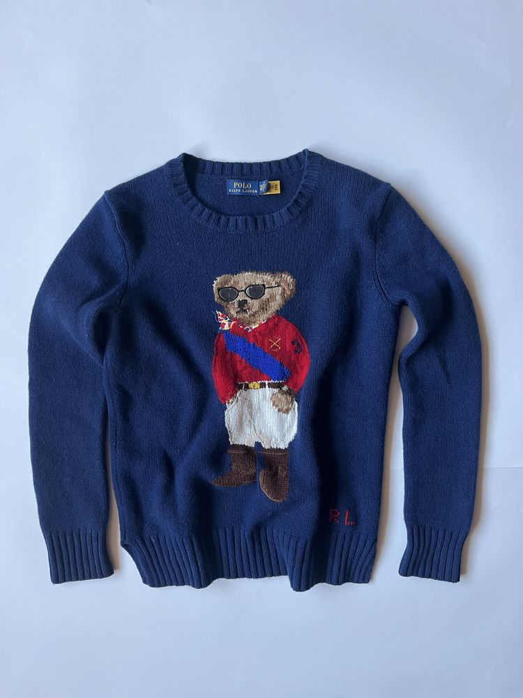 POLO Ralph Lauren Bear - Wool Cashmere 10% Кашмир размер XS / Оригинал