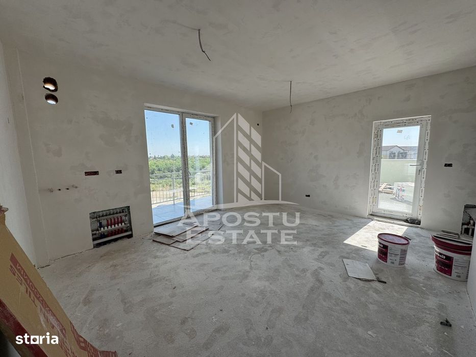 Apartament cu 2camere si terasa de 30m finisaje la alegere in Braytim.