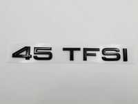 Emblema Audi 45 TFSI spate negru