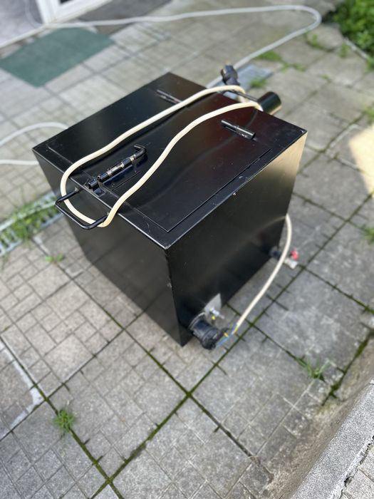 Masini gheata carbonica / fum greu.