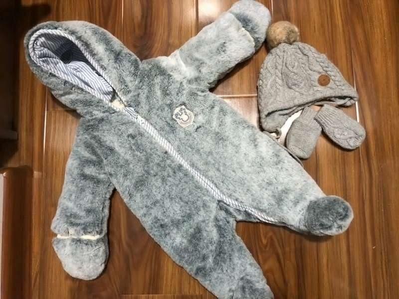 Зимняя куртка комбинезон Babydola