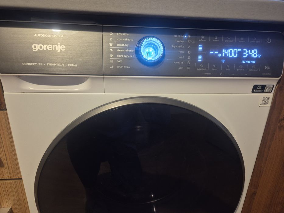 Masina de spalat si uscator Gorenje cu wifi