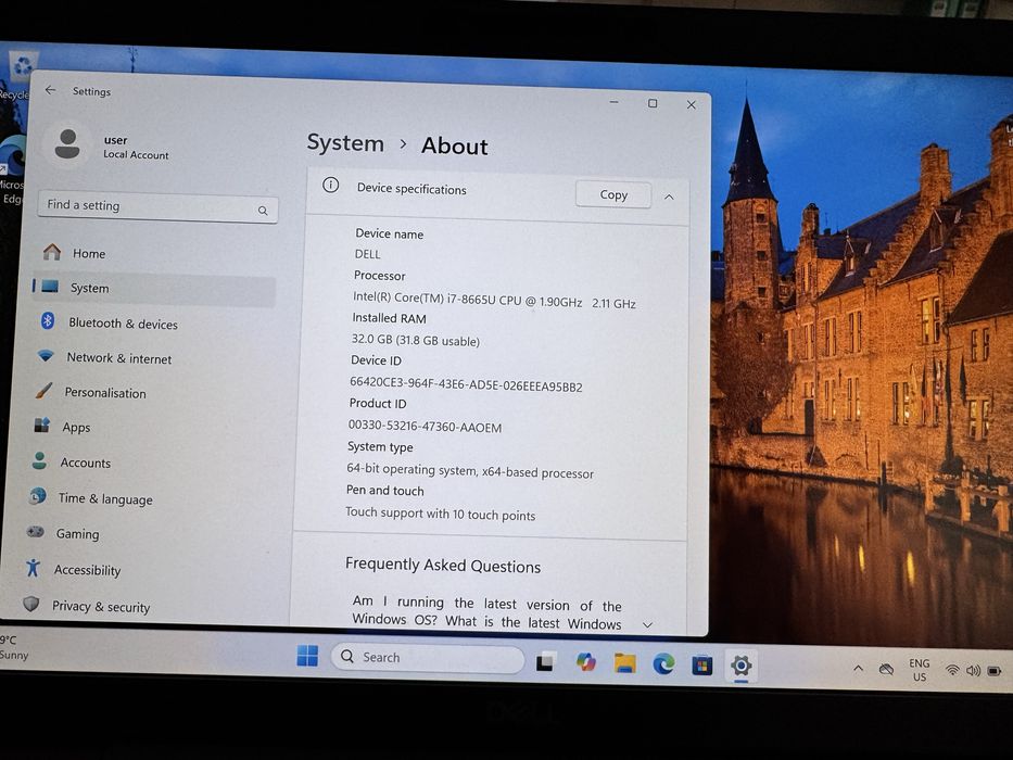 Laptop Dell Latitude 5400