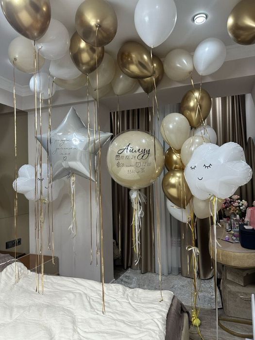 Гелиевые шары, оформление фотозон