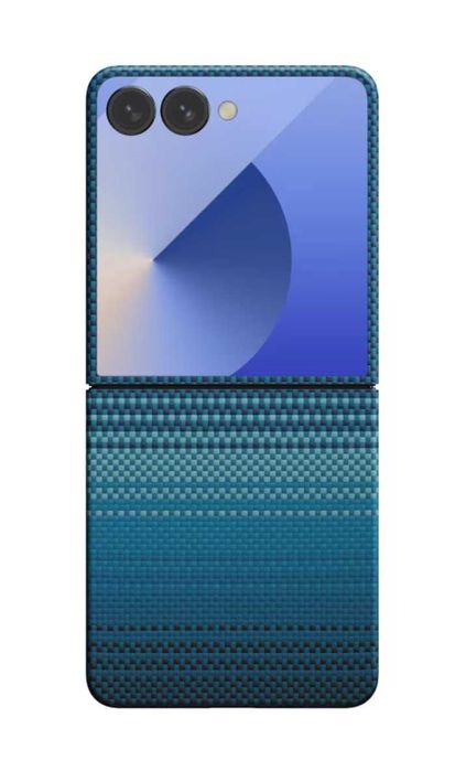 Husa Pitaka Moonrise si kit folie Alien Surface Samsung Galaxy Flip7