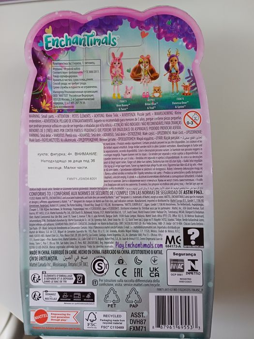 Кукла Felicity Fox & Flick Enchantimals Нова